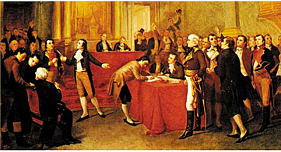 New Granada and Venezuela they call for independence