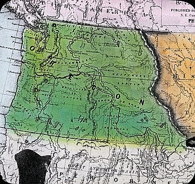 Washington state territory formed