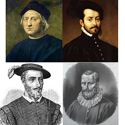 Timeline: Viajes de exploración de los conquistadores españoles al continente americano - Hecha por José Víctor Olmos Hernández 3er Semestre Bachillerato