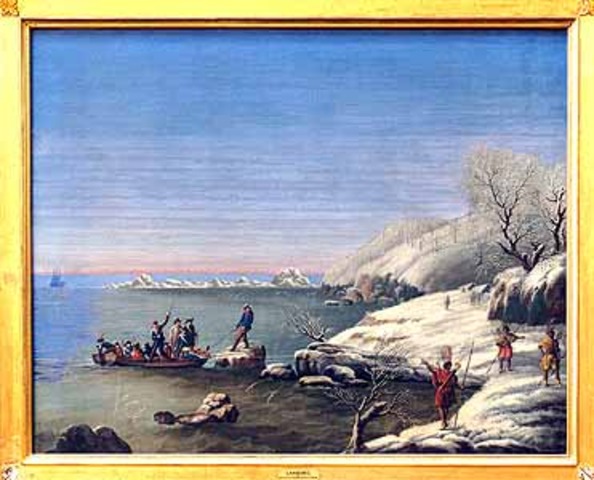 The Pilgrims Arrive in Plymouth