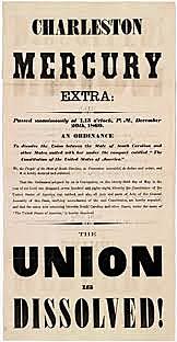 South Carolina secedes