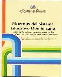 Normas del Sistema Educativo Dominicano
