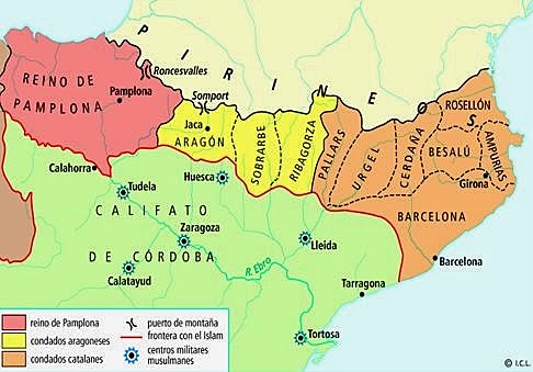 Carlemany crea la Marca Hispànica (795)