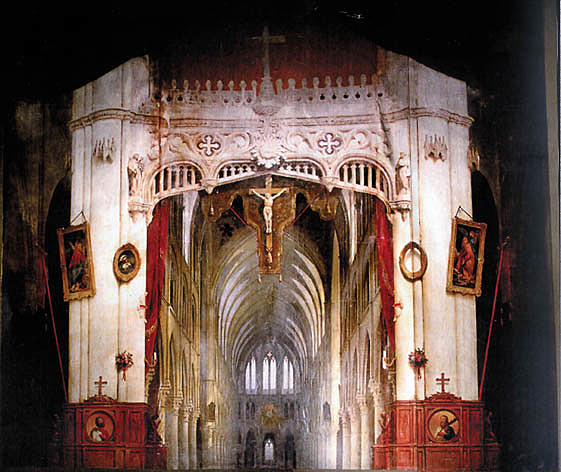 Daguerre crea los dioramas