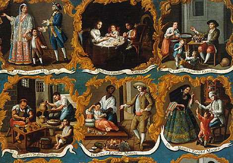 periodo:1601 to 1810 GRANDES ESPACIOS DE FORMACIÓN