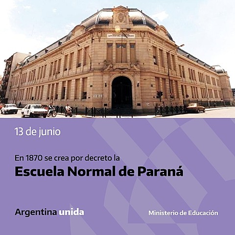 1870 NORMALISMO- PRIMERA ESCUELA NORMAL
