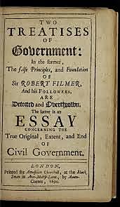 John Locke writes The Second Treatise on Government