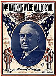 President Harding’s Return to Normalcy