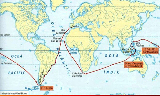 La primera volta el món