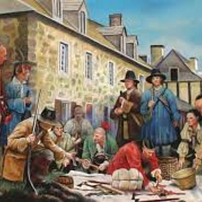 Timeline: Histoire du Québec et du Canada: 1608-1840