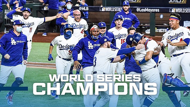 The&nbsp;Los Angeles Dodgers&nbsp;defeat the&nbsp;Tampa Bay Rays&nbsp;to win the&nbsp;2020 World Series in 32 years