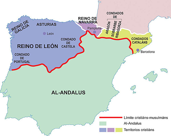 Desaparición del califato de Córdoba:reinos de taifas