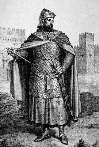 Toma de Toledo por Alfonso VI de León y Castilla.