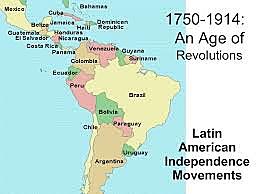 INDEPENDENCE OF SOUTH AMERICA