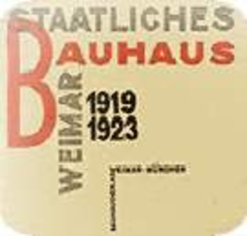 Escuela de Bauhaus - Grandes diseñadores