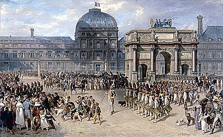 Stormed of Tuilleries Palace