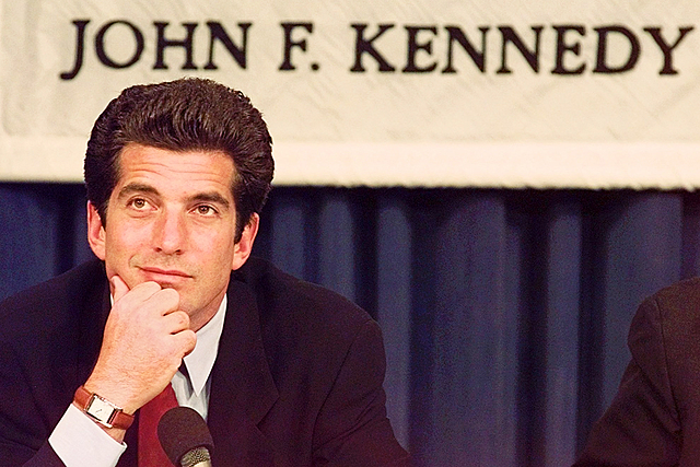John F. Kennedy Jr. born