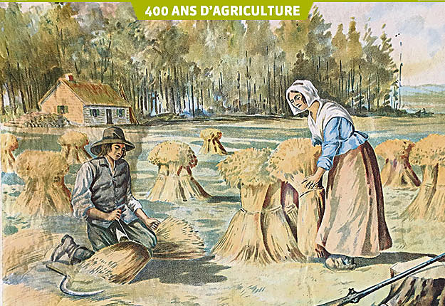 Àrrivée de la famille Hébert en Nouvelle-France