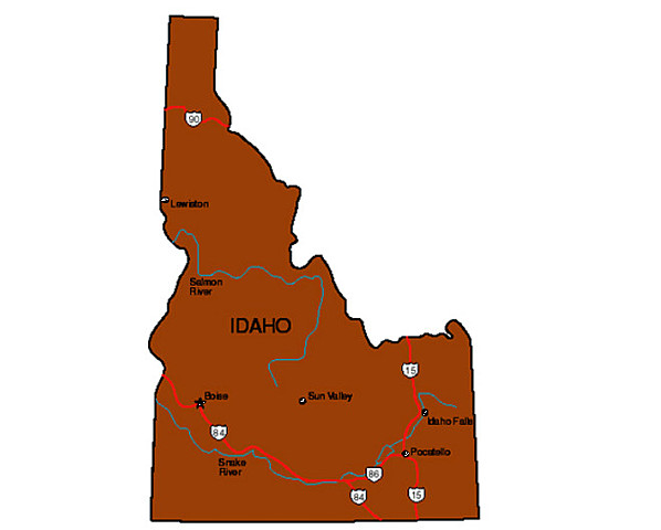 Idaho admitted as the 43rd state