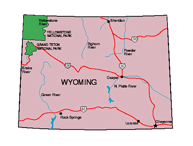 Wyoming admitted as the 44th state