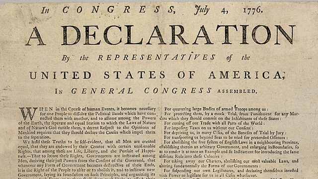 Declaration of Independence Adopted