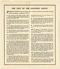 Woodrow Wilson’s Fourteen Points
