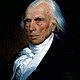 Detail james madison oil painting asher b 1833