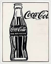 PAINTING "Coca-Cola [3]," Andy Warhol 1962