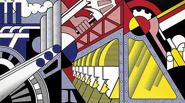 PAINTING "Preparedness" Roy Lichtenstein 1963 Oil on Canvas