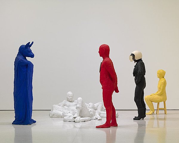 SCULPTURE "The Costume Party" George Segal- 1965-1972