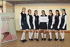 Recibí la bandera de la preparatoria