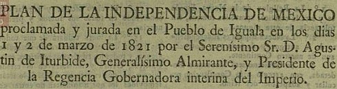 Plan de Independencia