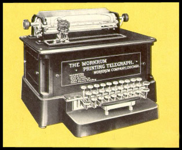 Western Union introduces teletypewriters,