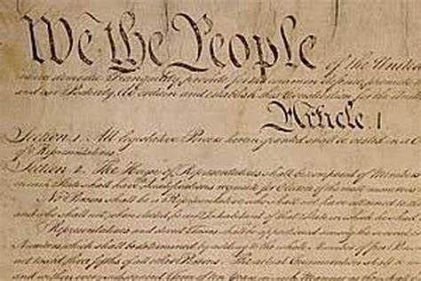 U.S. Constitution adopted