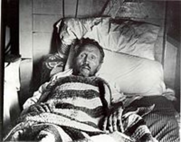 Eventually caught leprosy.