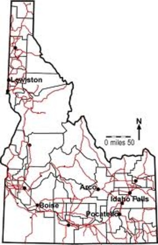 Idaho admitted as 43rd state