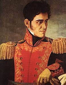 Lopez de Santa Anna was proclaimed president of the Republic.