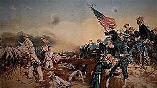 The US declares war on Spain.