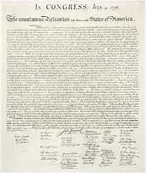 United States declare Independence