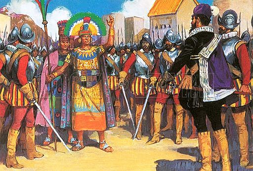 Pizarro Invades the Inca