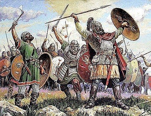 Últim emperador de l'imperi  romà d'occident es vençut per las tribus germàniques