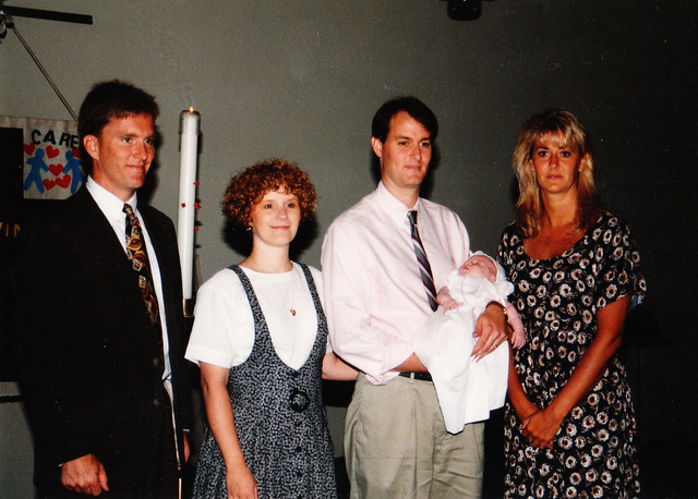 My sister Samantha was born.