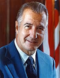 Vice President Spiro T. Agnew resigns amid charges of tax evasion and is replaced by the appointment of Gerald R. Ford on October 12.