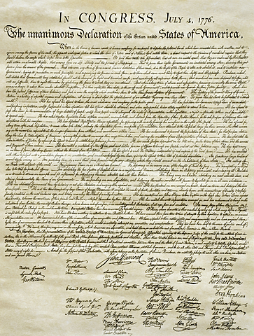 The Declaration of Independence Published