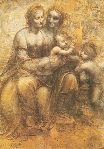 Cartone della Sant’Anna, Leonardo 1501-03