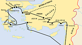 Timeline: I VIAGGI DI PAOLO