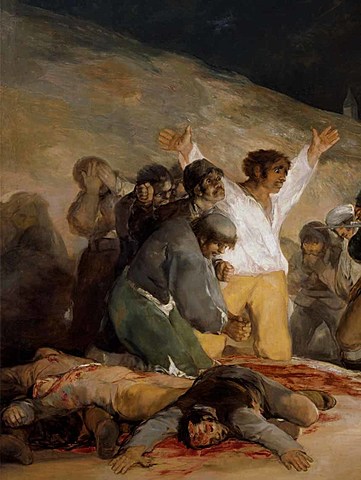 Sublevacivón del 2 de mayo e inicio de la guerra de Independencia