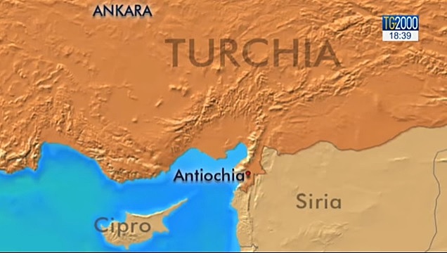 Termine viaggio Antiochia di Siria