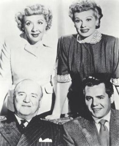 The first episode of "I Love Lucy" aired