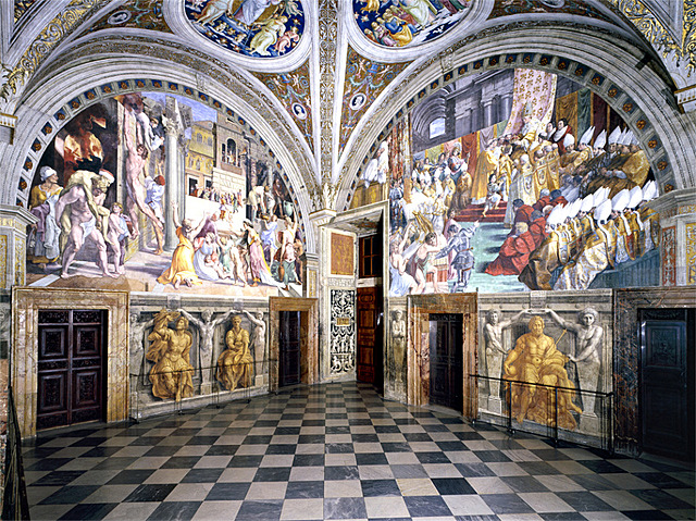 Stanze Vaticane, Raffaello 1508-1520